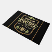 Speciaal uitgeruste donkere brouwerige brouwerijba deurmat (Schuin)