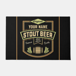Speciaal uitgeruste donkere brouwerige brouwerijba deurmat