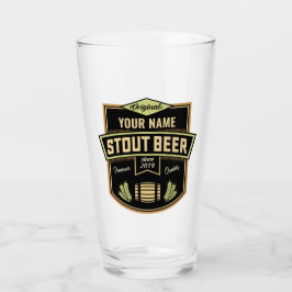 Speciaal uitgeruste donkere brouwerige brouwerijba glas