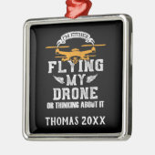 Speciaal uitgeruste driver Pilot Multirotor Quadco Metalen Ornament (Links)