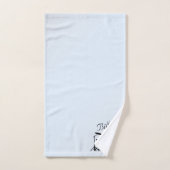 Speciaal uitgeruste drums Music Design Blue Bad Handdoek (Handdoek)