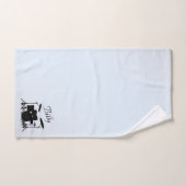 Speciaal uitgeruste drums Music Design Blue Bad Handdoek (Handdoek)