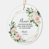 Speciaal uitgeruste echte vrienden zijn nooit ver  keramisch ornament (Links)