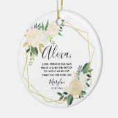 Speciaal uitgeruste echte vrienden zijn nooit ver  keramisch ornament (Links)