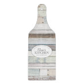 Speciaal uitgeruste Farmhouse Ship Rustic Kitchen Snijplank (Voorkant)