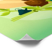 Speciaal uitgeruste Japanse Tea-ceremonie, Dragon Poster (Hoek)