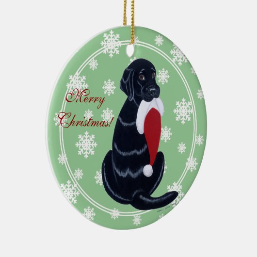 Speciaal uitgeruste kerstkerstkerstkerstkerstman m keramisch ornament (Rechts)