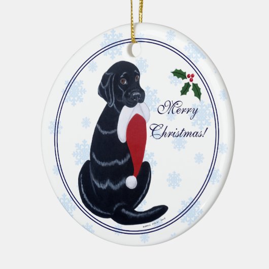 Speciaal uitgeruste kerstkerstkerstkerstkerstman m keramisch ornament (Links)