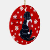Speciaal uitgeruste kerstkerstkerstkerstkerstman m keramisch ornament (Rechts)