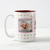 Speciaal uitgeruste koffie voor oma tweekleurige koffiemok (Links)