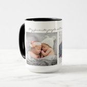 Speciaal uitgeruste koffiehandschoenen voor grooto mok (Voorkant links)