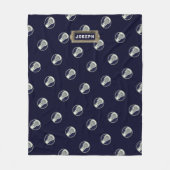 Speciaal uitgeruste Lacrosse-poorten Fleece Deken (Voorkant)