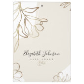 Speciaal uitgeruste lak voor kleine bedrijven klembord (Achterkant)