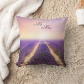 Speciaal uitgeruste lavender Field Wedding Pillow Kussen (Deken)