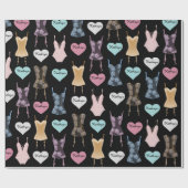 Speciaal uitgeruste Lingerie Multi-Cay Cadeaupapier (Vlak)