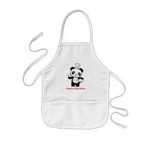 Speciaal uitgeruste mama's kleine Helper Panda Kin Kinder Schort