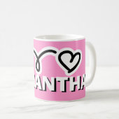 Speciaal uitgeruste meisjes mok met aanpasbare kin (Voorkant rechts)