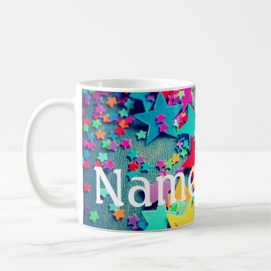 Speciaal uitgeruste Mok voor Confetti koffie met h (Links)