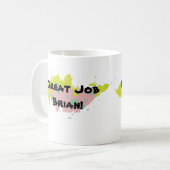 Speciaal uitgeruste Mok voor werk (kleurenschema 3 (Voorkant links)