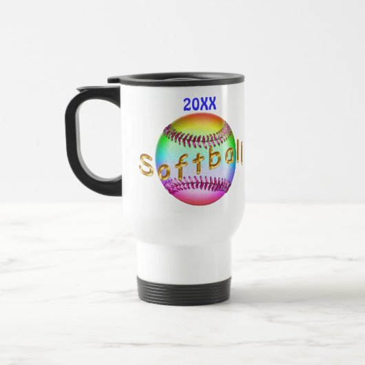 Speciaal uitgeruste Mokken Softball Coach Gift Ide (Links)