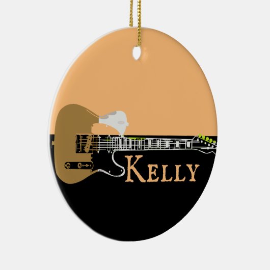 Speciaal uitgeruste muziek Elektrische bas Guitar  Keramisch Ornament (Rechts)