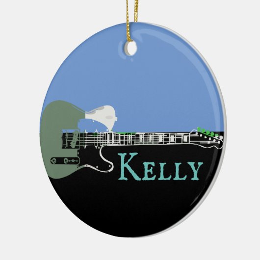 Speciaal uitgeruste muziek Elektrische bas Guitar  Keramisch Ornament (Links)