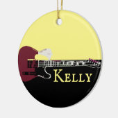 Speciaal uitgeruste muziek Elektrische bas Guitar  Keramisch Ornament (Links)