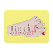 Speciaal uitgeruste nieuwe babycadeautjes: Gegeven Magneet (Horizontaal)