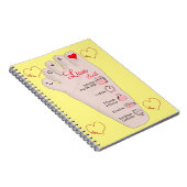 Speciaal uitgeruste nieuwe babycadeautjes: Gegeven Notitieboek (Rechterzijde)