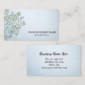 Speciaal uitgeruste olijftak Catering Chef Visitekaartje (Voorkant / Achterkant)