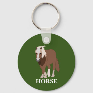 Speciaal uitgeruste paardenpest Rider Horse Lover Sleutelhanger