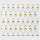 Speciaal uitgeruste paaseieren en paasmakerij cadeaupapier (Vlak)