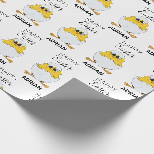 Speciaal uitgeruste paaseieren en paasmakerij cadeaupapier (Hoek)