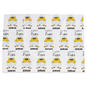 Speciaal uitgeruste paaseieren en paasmakerij groot cadeauzakje (Voorkant)