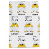 Speciaal uitgeruste paaseieren en paasmakerij medium cadeauzakje (Voorkant)