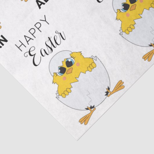 Speciaal uitgeruste paaseieren en paasmakerij tissuepapier (Detail)