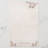 Speciaal uitgeruste papierbakkerij voor superieure briefpapier (Voorkant)