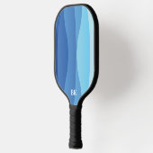 Speciaal uitgeruste Pickleball Paddle met een blau (Links)
