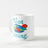 Speciaal uitgeruste piloot in opleiding koffiemok (Voorkant links)