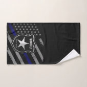 Speciaal uitgeruste politieagent Cop Flag van de N Bad Handdoek (Handdoek)