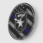 Speciaal uitgeruste politieagent Cop Flag van de N Grote Klok (Hoek)