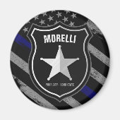 Speciaal uitgeruste politieagent Cop Flag van de N Magneet (Voorkant)