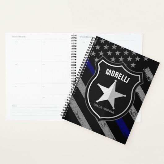 Speciaal uitgeruste politieagent Cop Flag van de N Planner (Display)