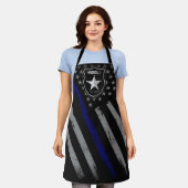 Speciaal uitgeruste politieagent Cop Flag van de N Schort (Gedragen)