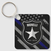 Speciaal uitgeruste politieagent Cop Flag van de N Sleutelhanger (Voorkant)