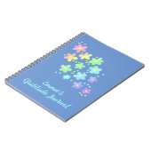 Speciaal uitgeruste Rainbow Flowers Gratitude Jour Notitieboek (Linkerzijde)