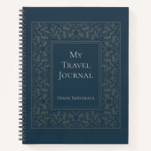 Speciaal uitgeruste reisblad notitieboek (Voorkant)