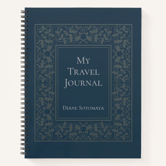 Speciaal uitgeruste reisblad notitieboek (Voorkant)