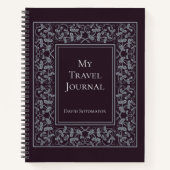 Speciaal uitgeruste reisblad notitieboek (Voorkant)