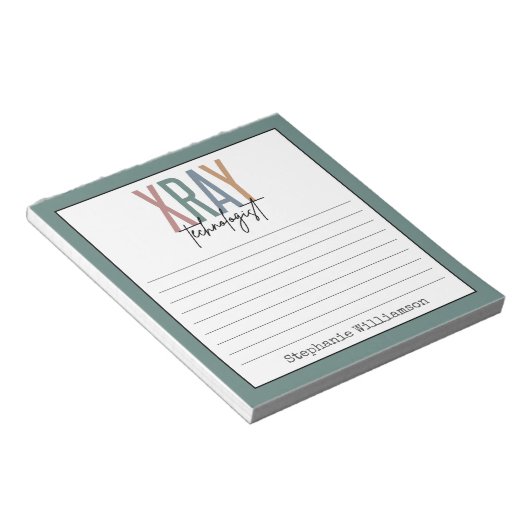 Speciaal uitgeruste röntgentechnologie voor röntge notitieblok (Schuin)